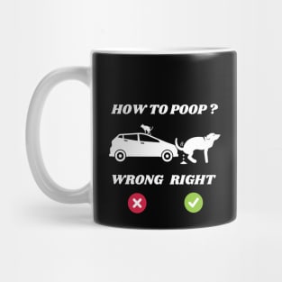 How To Poop Mug